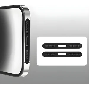 iPhone Cep Telefonu Hoparlör İçin 2 Adet Toz Önleyici Sticker