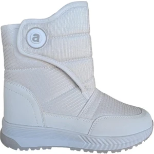 Cırtlı Kadın Kar Botu Beyaz