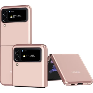 Seashell Digital Samsung Galaxy Z Flip4 Için 5g Cilt Touch Hissed Hissetiyor Ultra Slim Finger Anti-Fingerprint Mat Elektrografta Sabit Pc Telefon Kılıfı Kapak Golü Altın (Yurt Dışından)