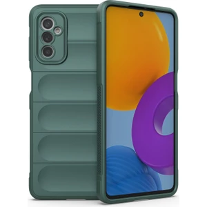 Seashell Digital Samsung Galaxy M52 Için 5g Tpu Şok Geçirmez Anti-Slip Phone Kılıfı Kesin Kesim Kamera Koruma Guardian-Yeşil (Yurt Dışından)