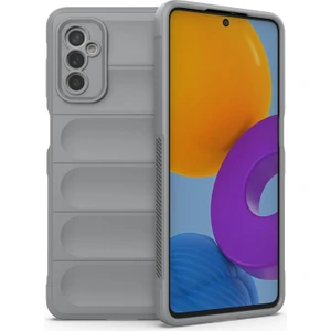 Seashell Digital Samsung Galaxy M52 Için 5g Tpu Şok Geçirmez Anti-Slip Telefon Kılıfı Kesin Kesim Kamera Koruması Guardian-Light Gri (Yurt Dışından)