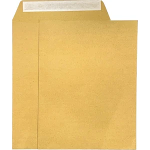 Sert Kırtasiye Torba Zarf  Kendinden Yapışkanlı 100 gr Formula Kraft 24CM x 32CM 250'LI