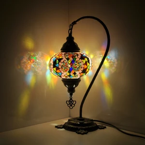 Mosland Home Dekoratif Ev Hediyesi Mozaik Lamba Hediyelik Abajur