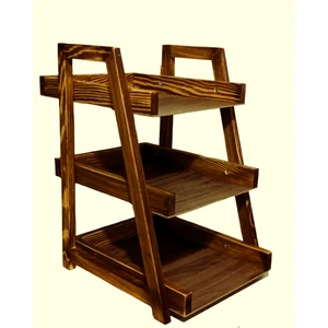 Wooden City Ahşap Evrak Rafı Masa Üstü Evrak Düzenleyıcı Ofis Hediyesi Organizer