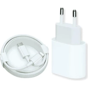 Apple iPhone 20W Hızlı Şarj Özellikli Usb-C Power Güç Adaptör ve Kablosu Iphone Şarj Adaptörü
