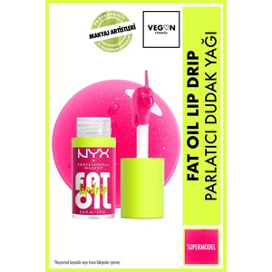 Nyx Professional Makeup Fat Oil Lip Drip Parlatıcı Dudak Yağı - Supermodel