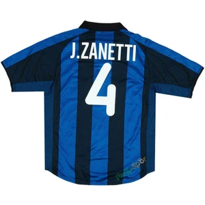 Profesyonel Ithal Kalite Nostalji J. Zanettı Inter 2001 Sezonu Iç Saha Retro Maç Forması
