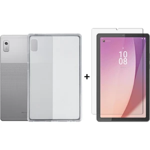 Lenovo Tab M9 9.0 Inç 2023 (TB-310FU/ TB-310FX) Uyumlu Şeffaf Silikon Kılıf