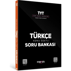 Marka Yayınları 2025 TYT Türkçe Konu Özetli Soru Bankası Tamamı Video Çözümlü
