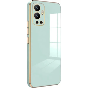 Infinix Hot 12 Kılıf Olive Plated Yeşil