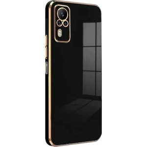 Vivo Y31 Kılıf Olive Plated Siyah