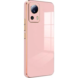 Xiaomi Mi 13 Lite Kılıf Olive Plated Pembe