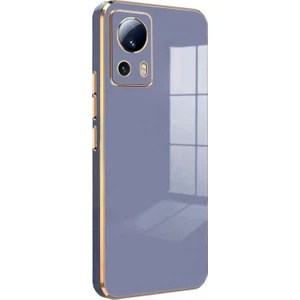 Xiaomi Mi 13 Lite Kılıf Olive Plated Lavanta Grisi
