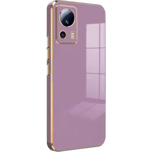 Xiaomi Mi 13 Lite Kılıf Olive Plated Lila