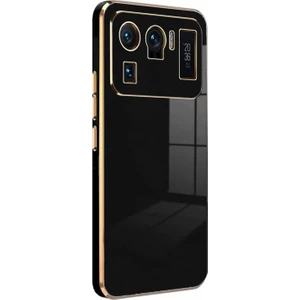 Xiaomi Mi 11 Ultra Kılıf Olive Plated Siyah