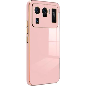 Xiaomi Mi 11 Ultra Kılıf Olive Plated Pembe