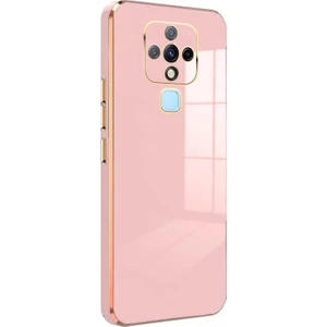Tecno Camon 16 Kılıf Olive Plated Pembe