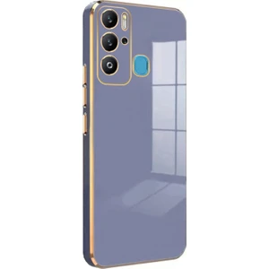 Tecno Pova Neo Kılıf Olive Plated Lavanta Grisi