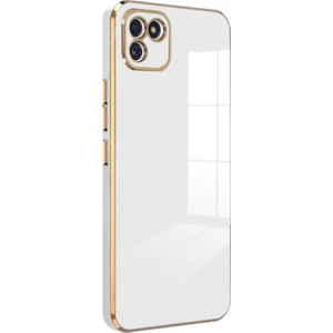 Realme C11 Kılıf Olive Plated Beyaz