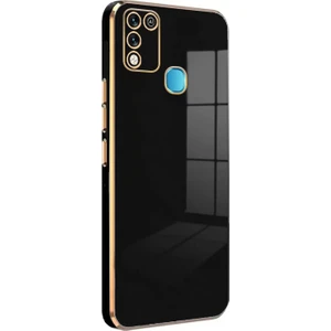 Infinix Hot 10 Play Kılıf Olive Plated Siyah