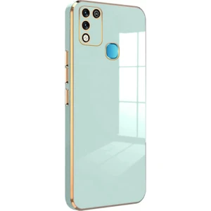 Infinix Hot 10 Play Kılıf Olive Plated Yeşil