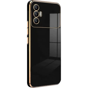 Tecno Spark 8 Pro Kılıf Olive Plated Siyah