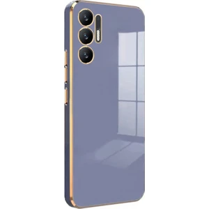 Tecno Pova 3 Kılıf Olive Plated Lavanta Grisi
