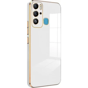 Tecno Pova Neo Kılıf Olive Plated Beyaz