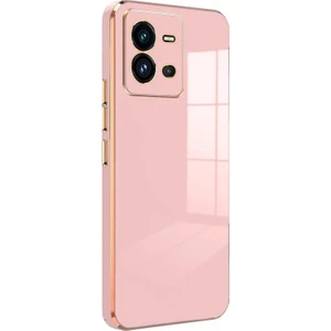 Vivo V25 5g Kılıf Olive Plated Pembe