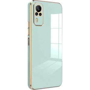 Vivo Y31 Kılıf Olive Plated Yeşil