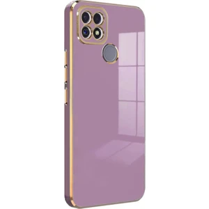 Realme C25 Kılıf Olive Plated Lila