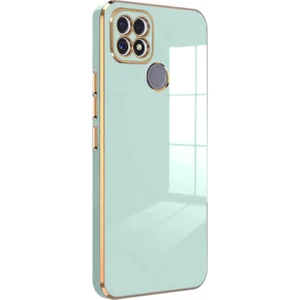 Realme C25 Kılıf Olive Plated Yeşil