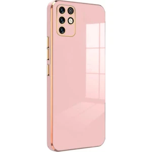 Infinix Note 10 Kılıf Olive Plated Pembe