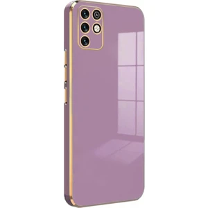 Infinix Note 10 Kılıf Olive Plated Lila