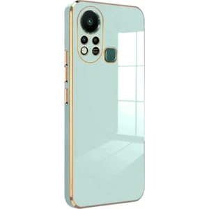 Infinix Hot 11S Kılıf Olive Plated Yeşil