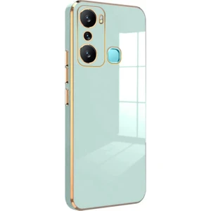Infinix Hot 20I Kılıf Olive Plated Yeşil