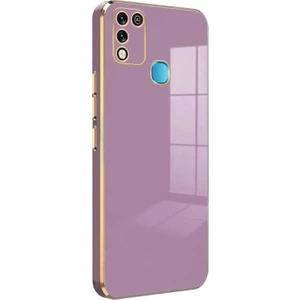 Infinix Hot 10 Play Kılıf Olive Plated Lila