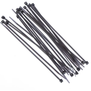Kablo Bağı Cırt Kelepçe 140 mm x 2.5 mm Siyah 20 Adet