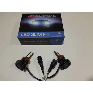 H7 LED Xenon Slim 6000K Beyaz Şimşek Etkili