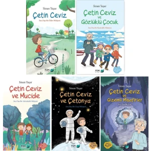 Çetin Ceviz Serisi 5 Kitap Set - Sinan Yaşar