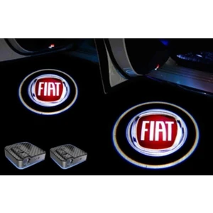 Fiat Araçlarına Kapı Altı LED Logo Mesafe Sensörlü Yeni Nesil