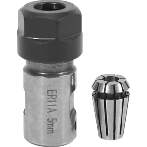 ER11 5mm Motor Şaftı Pens Ayna Mili Uzatma Çubuğu Iç + Cnc Freze Makinesi Için ER11 Yaylı Pens (Yurt Dışından)