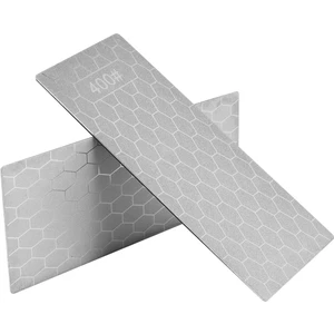 2 Adet Elmas Bileme Taşı, Whetstone Petek Yüzey Elmas Kalemtıraş Plakası Kaymaz Taban (400/1000 Grit) (Yurt Dışından)