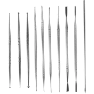 10 Adet Paslanmaz Çelik Kil Heykel Gravür Araçları Modelleme Oyma El Sanatları Seramik Heykel Araçları (Yurt Dışından)