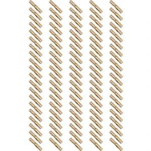 100 Adet Pirinç Gizli Varil Menteşeler Takı Ahşap Kutular Dolap Görünmez Mobilya Menteşe 4X20MM (Yurt Dışından)