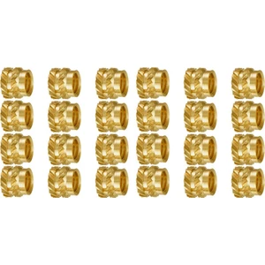 200 Adet M3 Konu Tırtıllı Pirinç Dişli Isı Seti Isıya Dayanıklı Ekleme Gömme Somunu, M3X5X4, 3D Yazıcı Için Voron 2.4 Vb (Yurt Dışından)
