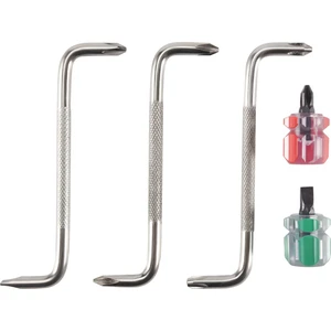 5 In 1 Ofset Tornavida Z Şekilli Tornavidalar Manyetik Oluklu Phillips Çift Kafa El Aleti Seti (Yurt Dışından)