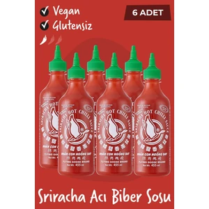 Flying Goose Sriracha Acı Chilli Biberi Sosu 455ML 6 Adet