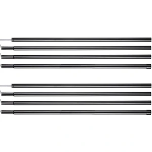 Adet 4 Bölüm Çadır Direği Ayarlanabilir Muşamba Direkleri Muşamba (Yurt Dışından)