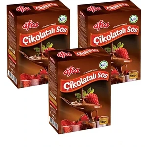 Çikolatalı Sos 100 gr x 3 Adet